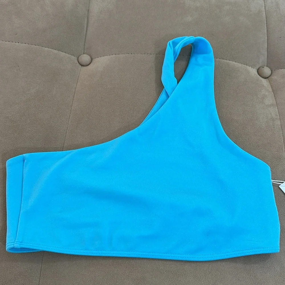 FRANKIES BIKINIS swim suit set Barb Shine twist top & Anne Shine Bottom M&SM